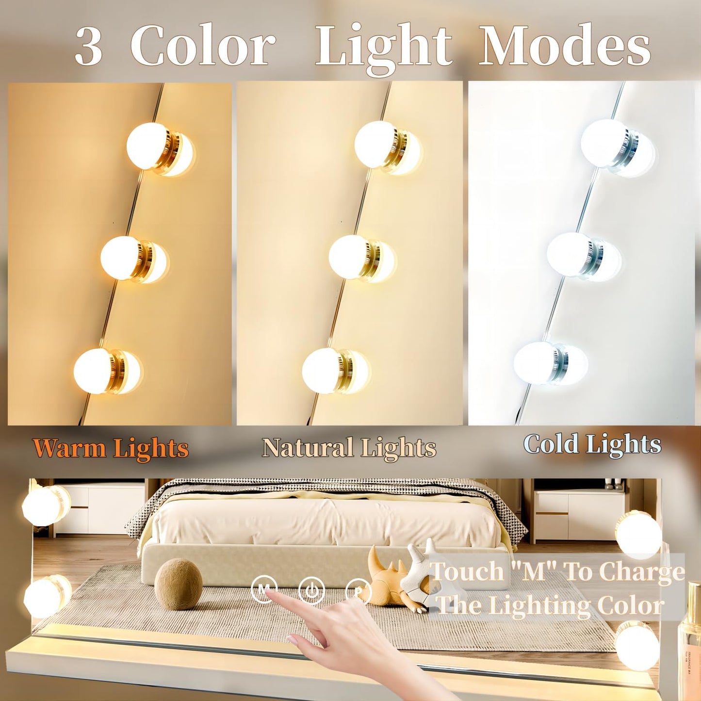 GlowScene Mirror / ProBeauty Shine / GlamView XL / VaniLux Touch / LumiQueen Mirror / MirrorMuse Pro / GlowMode Studio / Reflekt Pro Mirror / BeauraLite Touch / TouchGlow Vanity / ShineAura XL / StudioGlow Luxe / ClarityEdge Mirror / MakeupGlow Pro / BrightTouch Mirror