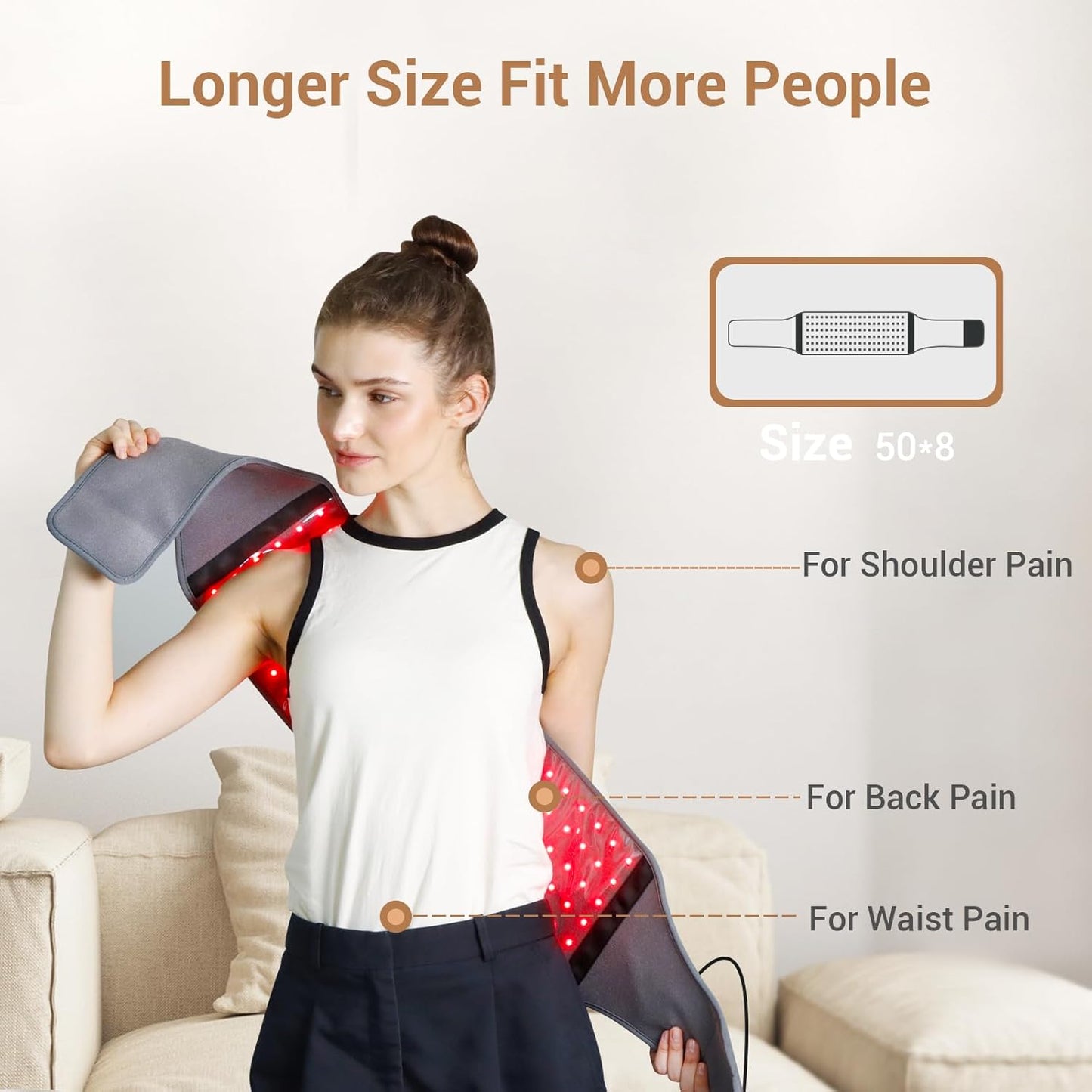 RedEase Belt / PulseTherm Wrap / GlowFlex Relief / InfraWrap Pro / PainAway Belt / HealRay Strap / LumiRelief Wrap / JointEase Infra / CoreSoothe Light / ThermiCore Belt / FlexRay Wrap / RelivaGlow Belt / DeepPulse Therapy / BodyBeam Pro / RecoverRay Belt