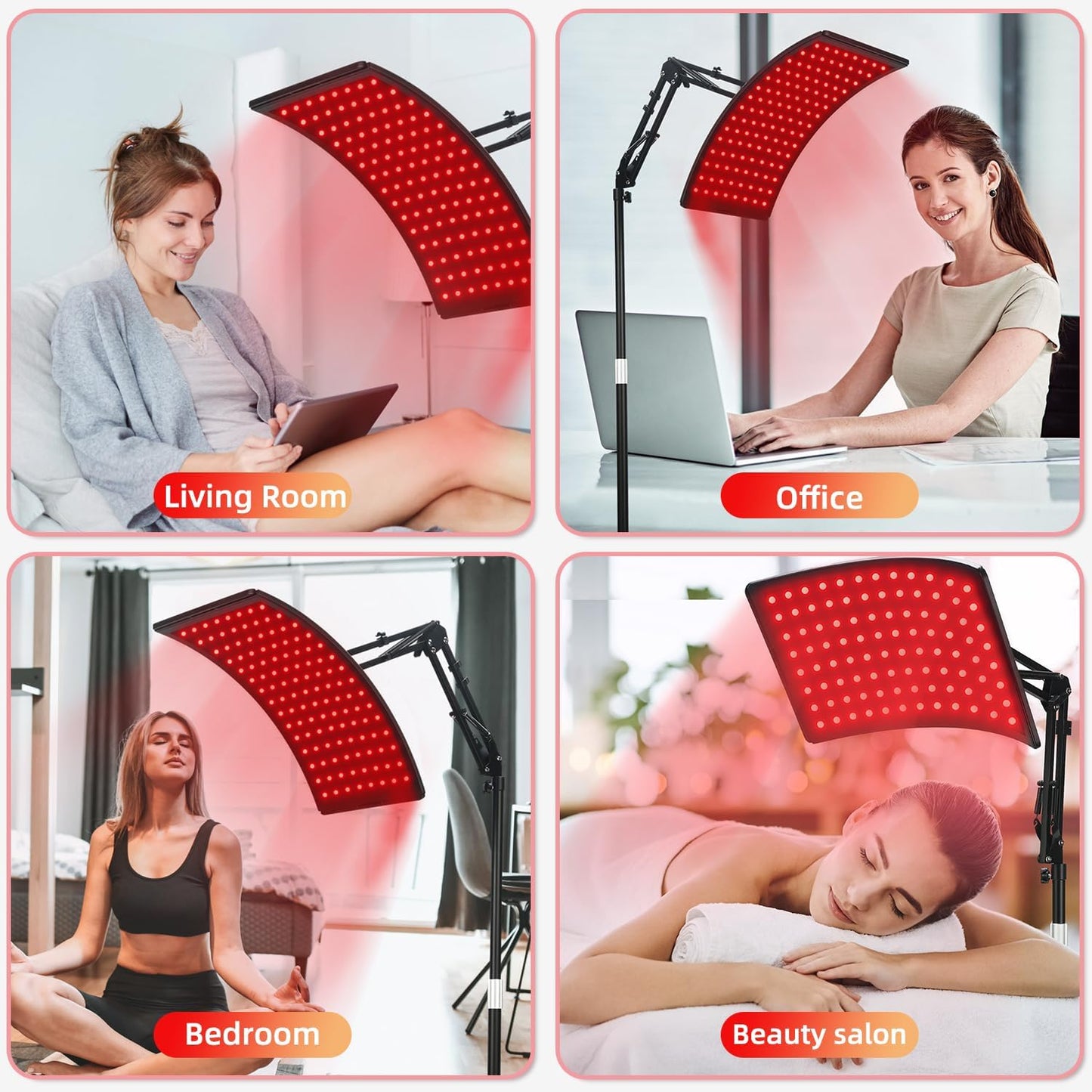 GlowBeam Pro / RedNova Light / DermaRay Device / RejuvaLux Lamp / SkinThrive Light / HealGlo Therapy / PulseBeam 660/850 / SkinCore Light / InfraGlow Pro / DermaTherm LED / VitalLight Pro / ClearTone Infrared / TheraShine Panel / LumiSkin Rx / EternaRay Lamp
