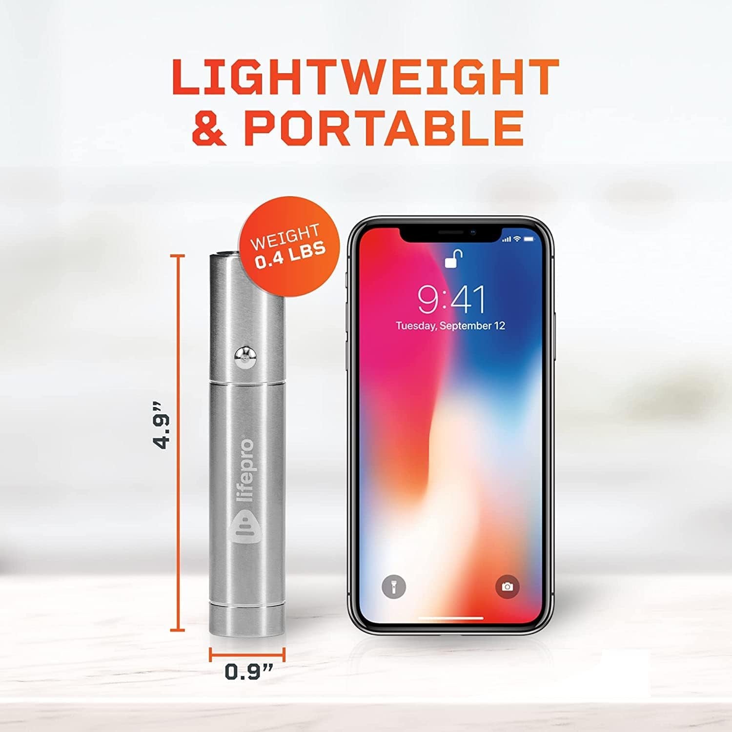 Infrared & Red Light Therapy Device for Joints & Muscles Pain Relief, Portable near Infrared Light for Body & Face Inflammation, Compact & Effective Design - Use 3 Wavelengths