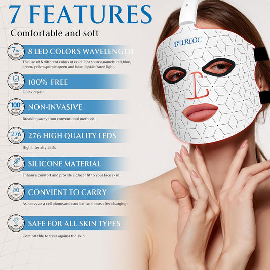 LumiGlow Mask / DermaBeam / GlowWrap 7 / BMask Pro / Radiance7 LED / AuraSkin Mask / GlowRay Contour / SkinLume / RejuvaMask / RedRay Pro

