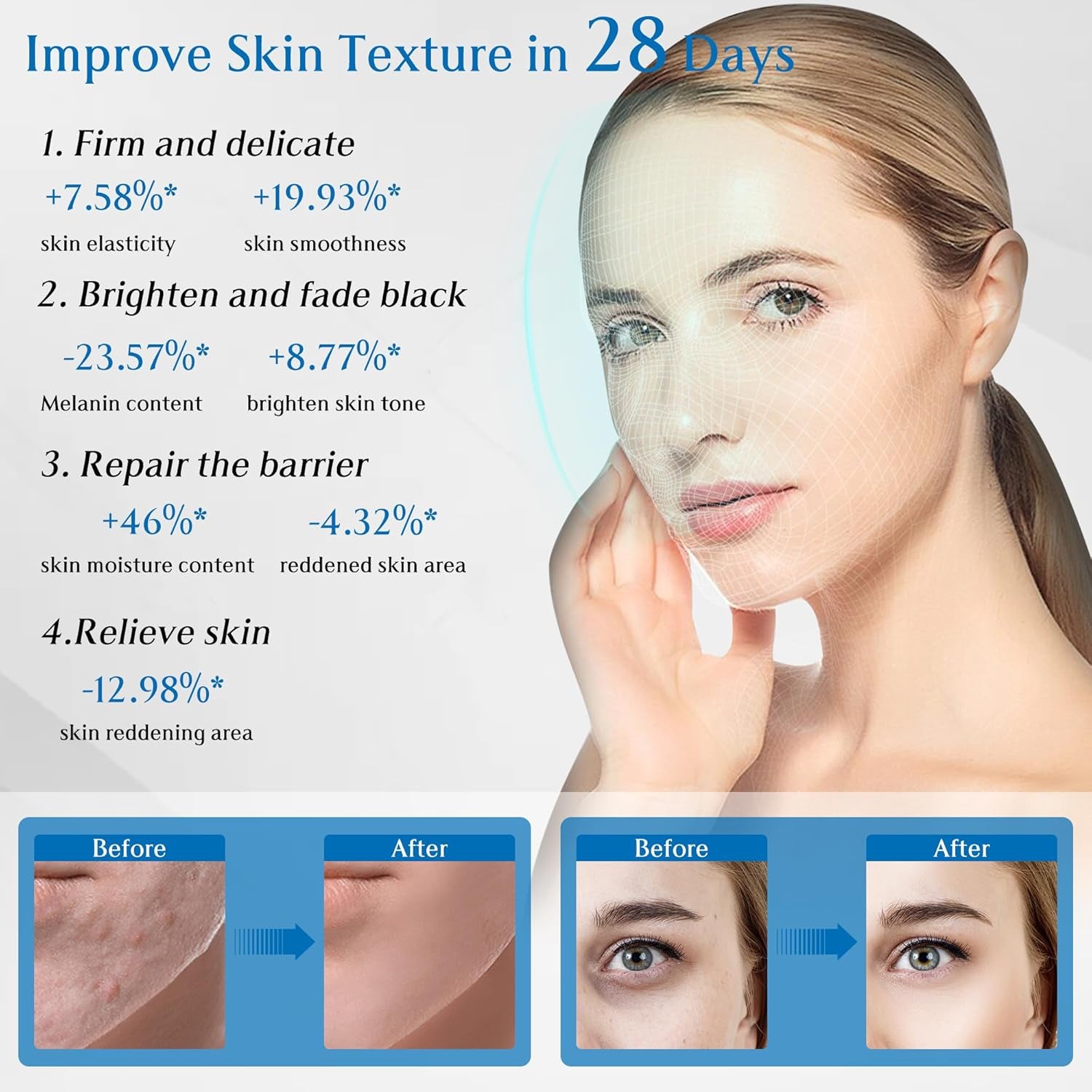 LumiGlow Mask / DermaBeam / GlowWrap 7 / BMask Pro / Radiance7 LED / AuraSkin Mask / GlowRay Contour / SkinLume / RejuvaMask / RedRay Pro

