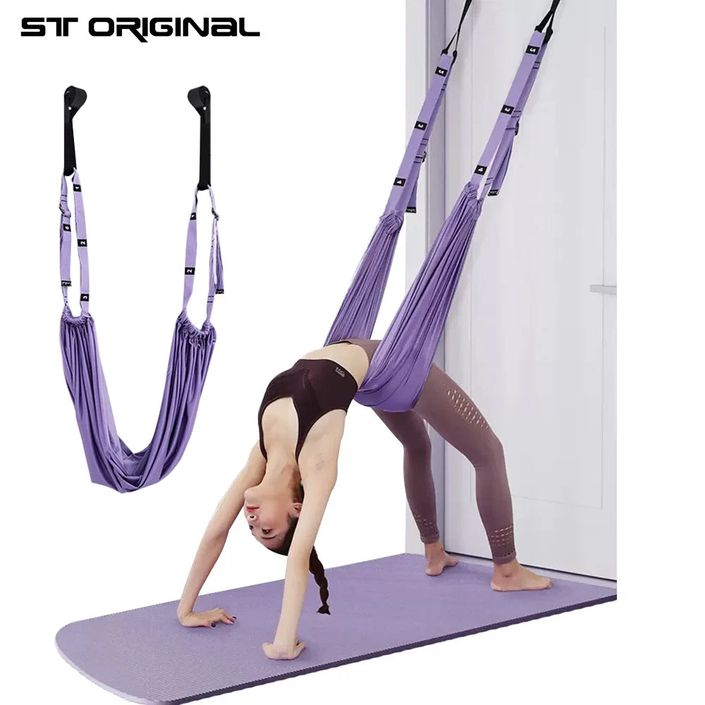 FlexAura Strap / SplitMaster Pro / StretchLite Trainer / ZenFlex Aerial / AeroStretch Band / ElevateFlex Strap / PosePerfect Trainer / InverStretch Belt / SkyFlow Yoga Strap / SplitEase Hammock / CoreFlex Band / AirStretch Trainer / BendBoost Yoga Strap / FlexiZen Aerial / StretchFlight System