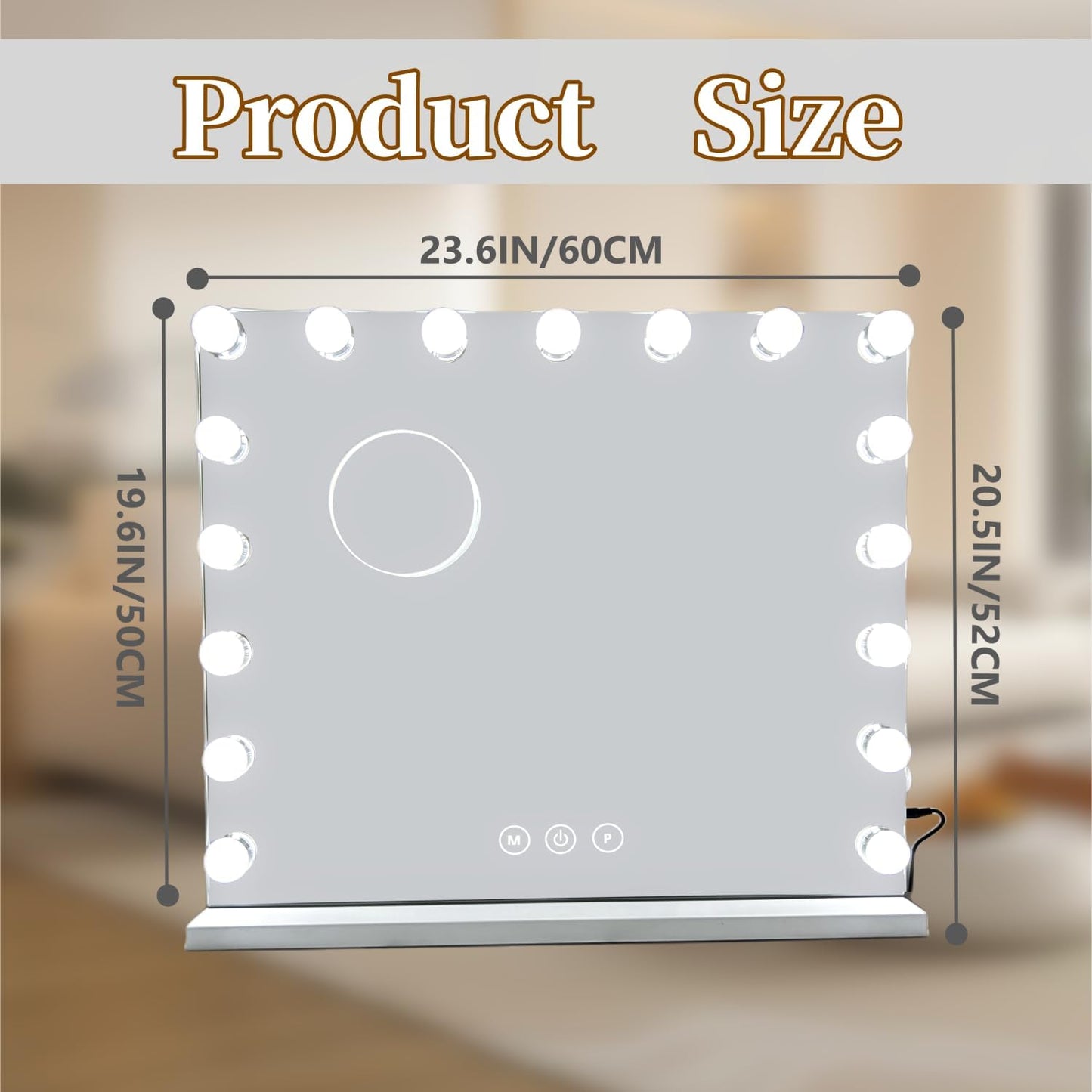 GlowScene Mirror / ProBeauty Shine / GlamView XL / VaniLux Touch / LumiQueen Mirror / MirrorMuse Pro / GlowMode Studio / Reflekt Pro Mirror / BeauraLite Touch / TouchGlow Vanity / ShineAura XL / StudioGlow Luxe / ClarityEdge Mirror / MakeupGlow Pro / BrightTouch Mirror