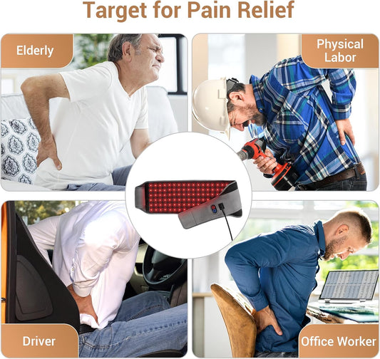 RedEase Belt / PulseTherm Wrap / GlowFlex Relief / InfraWrap Pro / PainAway Belt / HealRay Strap / LumiRelief Wrap / JointEase Infra / CoreSoothe Light / ThermiCore Belt / FlexRay Wrap / RelivaGlow Belt / DeepPulse Therapy / BodyBeam Pro / RecoverRay Belt

