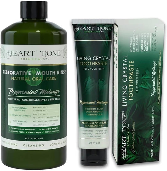 CrystalSmile Duo / PureMint Care Set / NatureWhite Kit / BotaniClean Oral Pack / GlowPaste & Rinse / MintAura Essentials / ZenSmile Organic / RootedFresh Duo / EcoBright Cleanse / FloraDent Natural / FreshHerb Smile / CleanCrystals Oral Care / PlantBright Duo / OrganicShine Set / WhitenNaturals Kit

