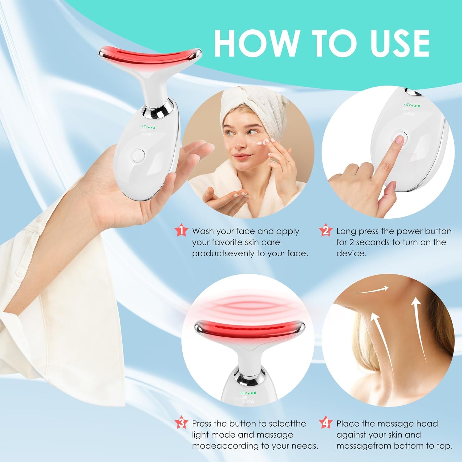 GlowLift Wand / RedGlow Pro / FaceTone 7X / SkinBeam Wand / LumiLift Pro / ThermaTone / NeckGlow+ / DermaRay 7 / GlowTite / SculptPro Wand

