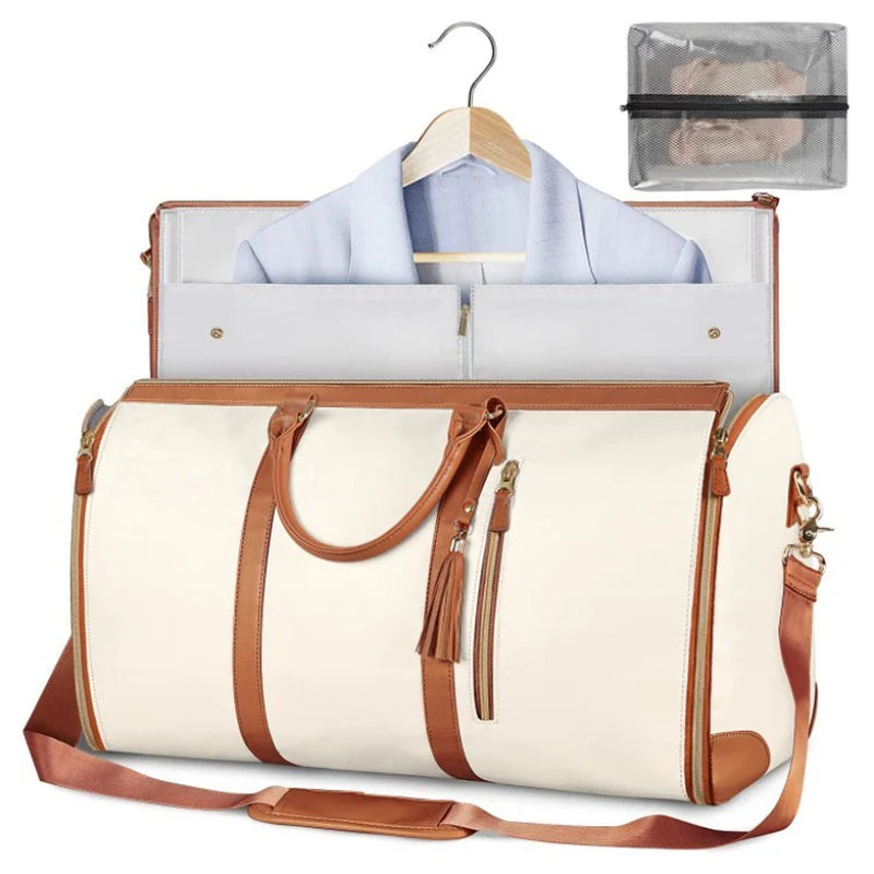 SuitMate Duffel / PackFold Pro / DryFit Weekender / TripPort Bag / JetSleeve Duffel / CarryCore Foldable / QuickPack Suit Bag / NomadFlex Travel Tote / DrySuit Traveler / WeekAway Duffel / SwiftSuit Bag / FoldPro Gear / UrbanGlide Duffel / SmartTrip Tote / FlexTrail Carry
